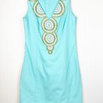 Lilly Pulitzer Gabby Beaded Shift Dress 00 Photo 0