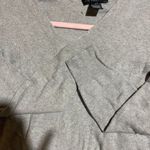 Joan Vass Gray Sweater  Photo 1