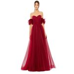 Mac Duggal 20517 Ruffle Sweetheart A-Line Gown, Size 4, New with Tag MSRP $798 Photo 3