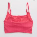 Aerie NWT  Ribbed Longline Scoop Bikini Top Photo 3