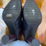 CAbi Black And Purple Two Toned Heeled Booties Photo 5