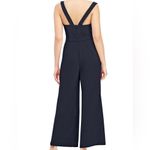 Gal Meets Glam  0P Nicole Navy Blue Sweetheart Jumpsuit Photo 2