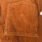 Levi's Levi’s Ribcage Wide Leg Orange Corduroy Pants Size 31 Photo 9