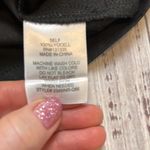 Socialite  Black High Waisted Tie Front Pocket Shorts. Size Large. Photo 11