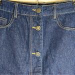 Noisy May Dark Denim Button Front Skirt Size Medium Festival Boho Photo 3