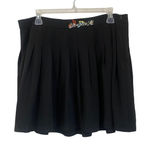 Dolls Kill Powerpuff Girls Fly To The Rescue Black Pleated Mini Skirt XXL Photo 0