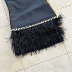 Shoshanna  Like New Feathered Jeweled Mini Dress Sz 2 ELEGANT Photo 3
