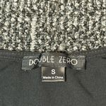 Double Zero  Small Black Zipper Jumpsuit Photo 2