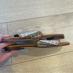 J. McLaughlin  Liana Jute Slip On Leather Slide Sandals Size 8 Photo 3