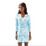 Lilly Pulitzer ‎ Marlina Shirt Dress Sea Ruffles Preppy Resort Wear Beach large Photo 3