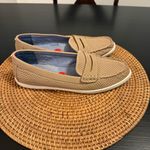 Tommy Hilfiger  Tan Perforated Loafers size 10 Photo 3