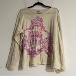 Magnolia Pearl  Robina Love is the Only Way Long Sleeve Distressed Tee OS Hobo Photo 0