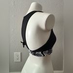 CXIX Creatures Rattlesnake Ruche Grippy Black Pole Top Sport Bra XS S Photo 4