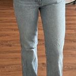 GRLFRND Sara Super High Rise Slim Straight in Encinitas Photo 4