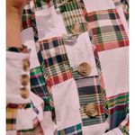 Sézane Chemise Bruna Patchwork Long Sleeve Blouse FR 42 US 10 Boho Cottagecore Photo 11