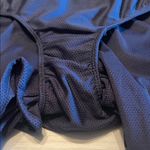 Tracksmith Women’s navy Van Cortlandt “Grande” running short. Blue Photo 6