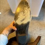 Durango  Women’s 9.5 7” Western Vintage Brown Embossed Ankle Western Boots Photo 3