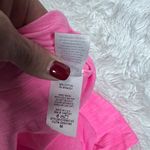 Peach Love California  Bright Pink V-Neck Tee Photo 7