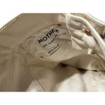 MOTHER The Super Swooner Pants in Egret White Size 23 Photo 7