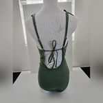 Beach Joy  Olive Green Ruffled Women's One Piece Swimsuit Size L New With Tags Photo 4