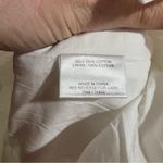 Modcloth Quite Clearly Charismatic white Swiss dot button front midi dress 12 Photo 7