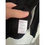 Lush Clothing Lush Black Sweater With Criss Cross Neck Woman’s Size Large Photo 4