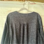 cj banks  grey blue v neck top size 2X Black Photo 4