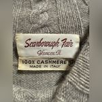 Gray Knit Sweater Dress with Pocket 100%Cashmere Size M Size M Photo 4