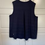Athleta ‎ Women's Navy Blue Sleeveless Tank Top Athletic Workout Shirt 2X Photo 6