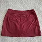 Lole  Active Athletic Skirt Burgundy Maroon Stretch Size L Photo 4