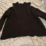 Lysse  XL sweater stretchy ribbed cold shoulder nwot gorgeous fabric Photo 4