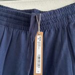 SKIMS  Cotton Jersey Wide Leg Pant in Navy, Size Small Photo 6