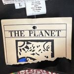 The Planet Maxi Dress Large Black Multicolor Nepal Gauze Peasant Hippie Boho New Photo 9