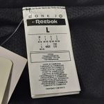 Reebok  Core 10 Oversized Sherpa Jacket Womens Large Black Cozy Outdoor Fall Photo 7