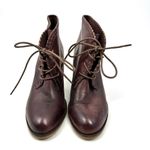 Antelope  Brown Leather Lace Up Heels Photo 1