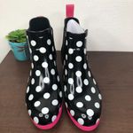 Kate Spade NEW  Trudy Polka Dot Rubber Ankle Rain Boots Women's Size 6M Photo 1