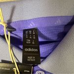 Adidas  Purple / Blue Twist Knit Polo NEW Photo 3