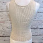 MOON & MADISON Stretchy Ribbed Button Front Tank Top-Large Photo 1