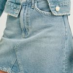 Rails  Laurel Denim Skirt in Harbor Blanket Stitch Photo 1