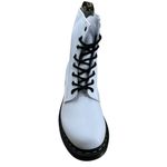Dr. Martens Dr Marten 1460 Smooth Leather Lace Up Boots Women's Size 11 White NWB Combat Photo 1