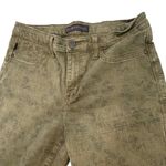 Rock & Republic Women’s army green print cropped pants size 12 Photo 2