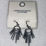 American Eagle Silver fringe drop Earrings Photo 0