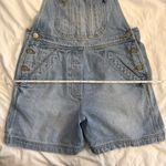 Like New Vintage Polo Jeans Co Ralph Lauren Overall Shorts Blue Photo 1