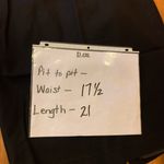 Liz Claiborne  Skirt 14 Black Mini Lined Professional Wear Back Zip Closure Photo 5