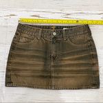 7 For All Mankind Acid Washed Denim Skirt 26 Photo 4