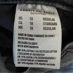 American Eagle AE Baggy Jean in Black Wash Size 10 Photo 8