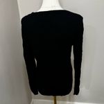 Lord and Taylor Black 100% Cashmere Sweater Medium Photo 1