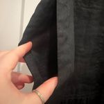 Banana Republic  Black 100% Linen KneeLength Button Front Sleeveless Dress M Tall Photo 3