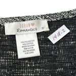 Urban Romantics  Black/White Shirt Women's Top Size Small | 14-18-2 Photo 2