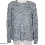 SO Juniors Gray White Acrylic Knit Sweater Size Small Photo 0